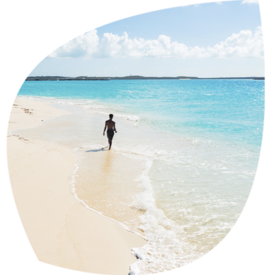 Walking at Pigeon Cay Beach MHCNP-V2 Walking at Pigeon Cay Beach MHCNP-V2